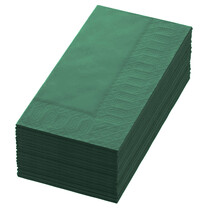 Duni Zelltuch-Servietten 40 x 40 cm 1-8 Buchfalz Jägergrün Duni Zelltuch-Servietten 40 x 40 cm 1-8 Buchfalz Jägergrün