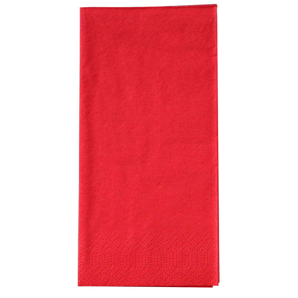 Duni Zelltuch-Servietten 40 x 40 cm 1-8 Buchfalz Rot