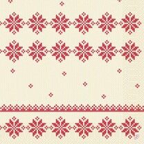 Duni Zelltuch-Servietten - 40 x 40 cm Knitted Traditions Duni Zelltuch-Servietten - 40 x 40 cm Knitted Traditions