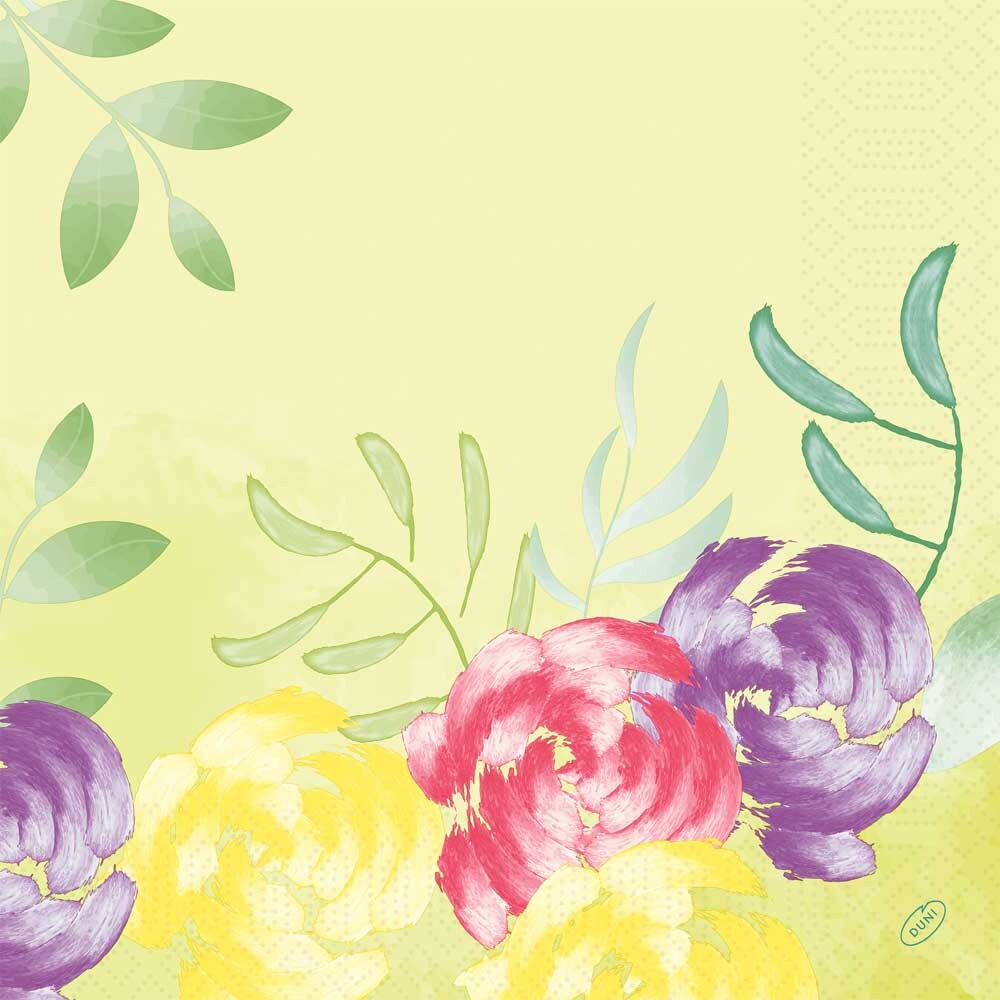 Duni Zelltuch-Servietten - 40 x 40 cm Soft Tropics Duni Zelltuch-Servietten - 40 x 40 cm Soft Tropics
