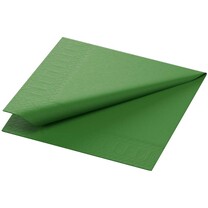 Duni Zelltuch-Servietten 3-lagig 24 x 24 cm Leaf Green Duni Zelltuch-Servietten 3-lagig 24 x 24 cm Leaf Green