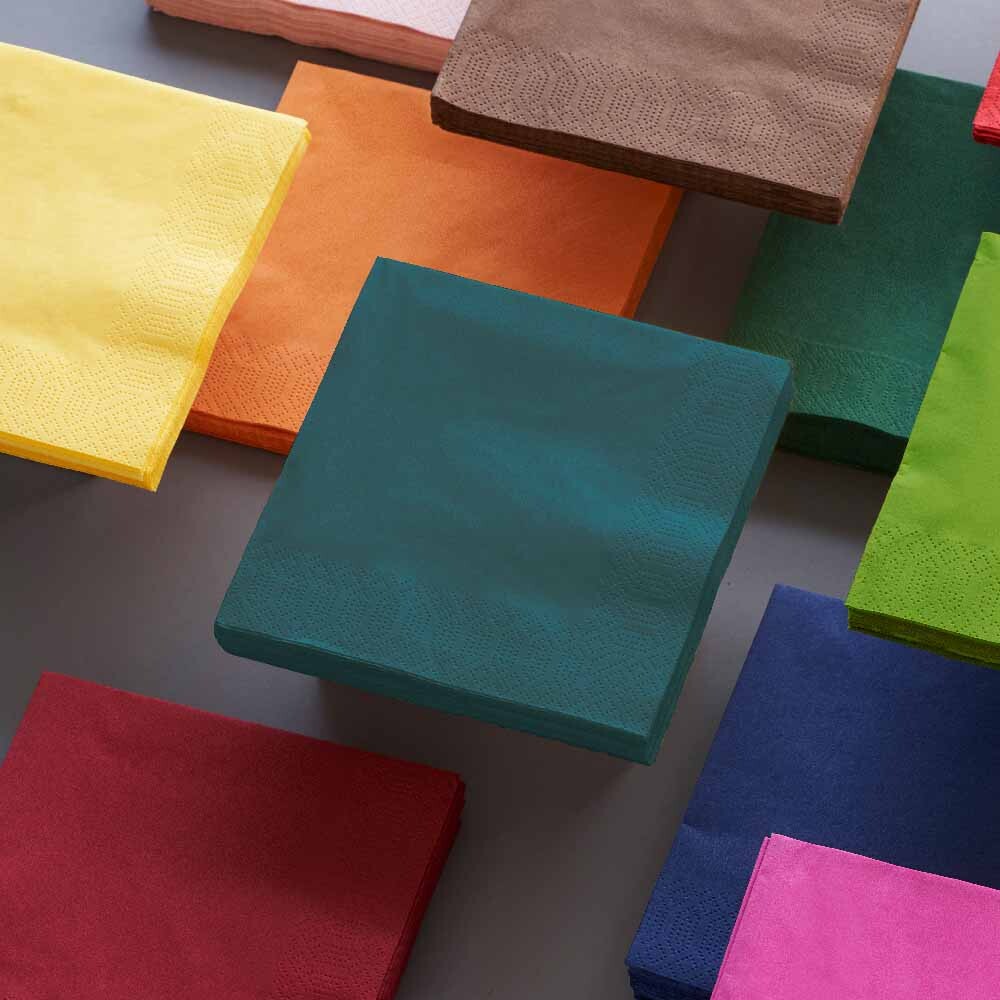 Duni Zelltuch-Servietten 3-lagig 24 x 24 cm Ocean Teal Duni Zelltuch-Servietten 3-lagig 24 x 24 cm Ocean Teal