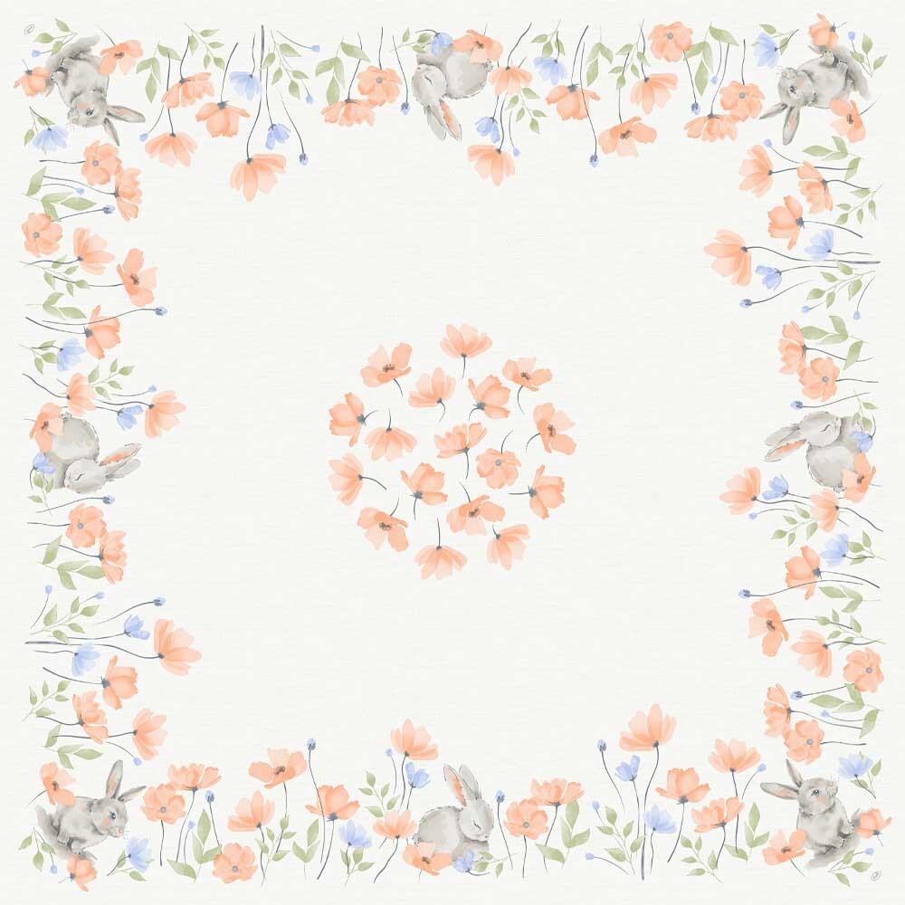 Duni Mitteldecken 84 x 84 cm 20er Pack Bunny Bloom Duni Mitteldecken 84 x 84 cm 20er Pack Bunny Bloom