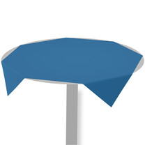 Bio Dunicel Mitteldecken 84 x 84 cm 20er Pack dunkelblau Bio Dunicel Mitteldecken 84 x 84 cm 20er Pack dunkelblau