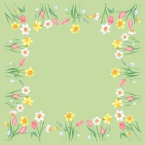Duni Mitteldecken 84 x 84 cm 20er Pack Spring Melody Duni Mitteldecken 84 x 84 cm 20er Pack Spring Melody