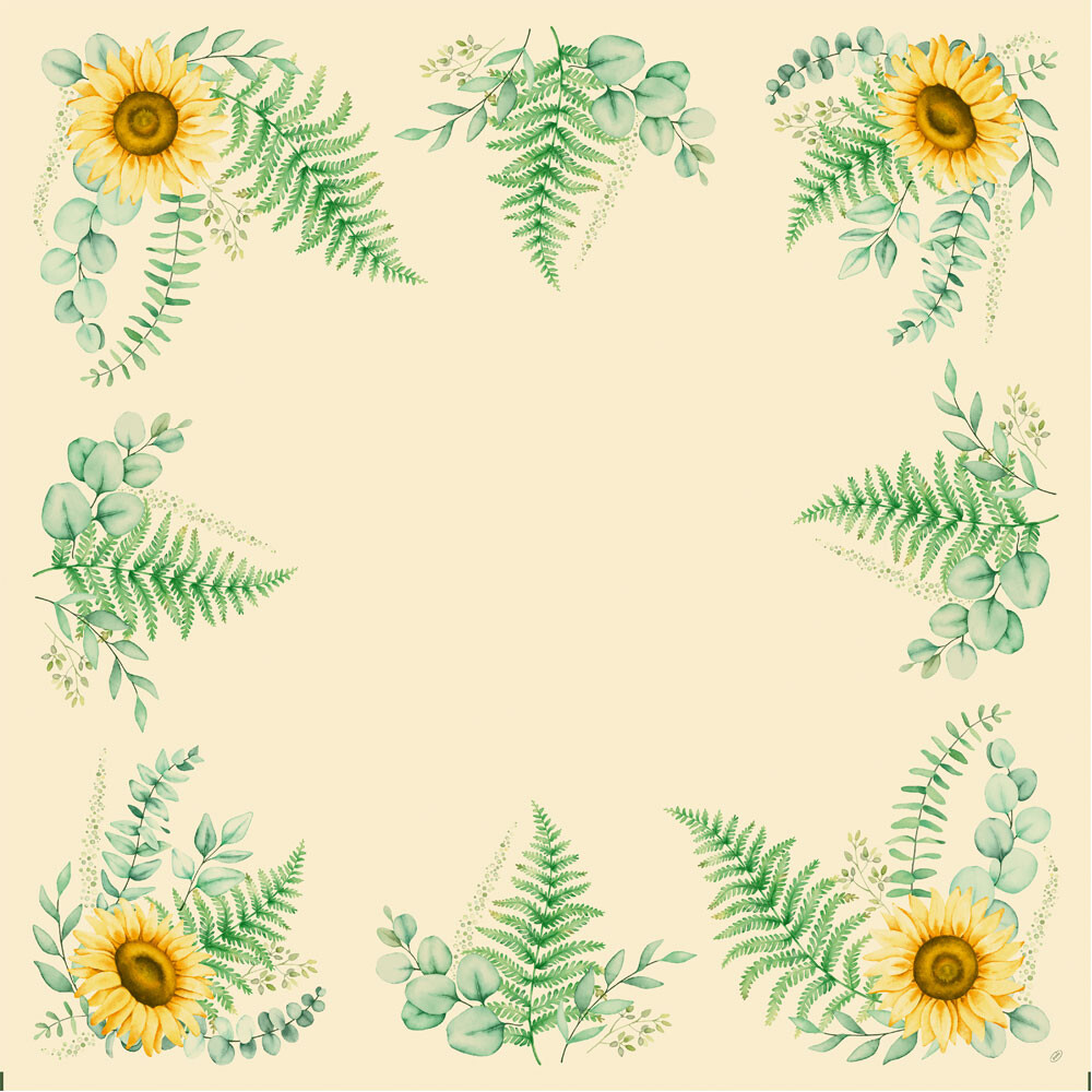 Duni Mitteldecken 84 x 84 cm 20er Pack Sunflower Dreams Duni Mitteldecken 84 x 84 cm 20er Pack Sunflower Dreams