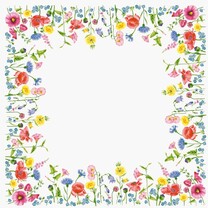 Duni Mitteldecken 84 x 84 cm Gastropackung Flowy Meadow