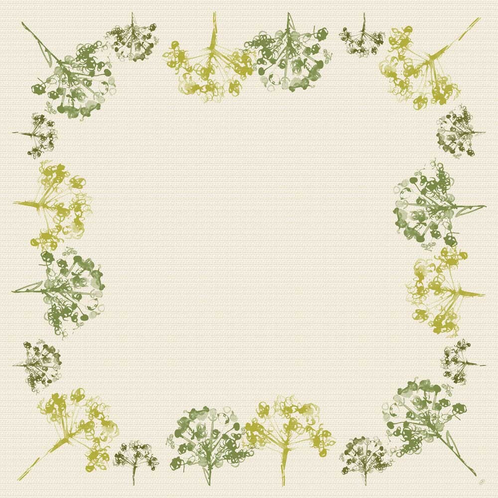 Dunicel Mitteldecken 84 x 84 cm Motiv 20er Pack Green Umbles Dunicel Mitteldecken 84 x 84 cm Motiv 20er Pack Green Umbles