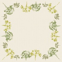 Dunicel Mitteldecken 84 x 84 cm Motiv 20er Pack Green Umbles
