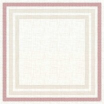 Dunicel Mitteldecken 84 x 84 cm Motiv 20er Pack Rigato bordeaux