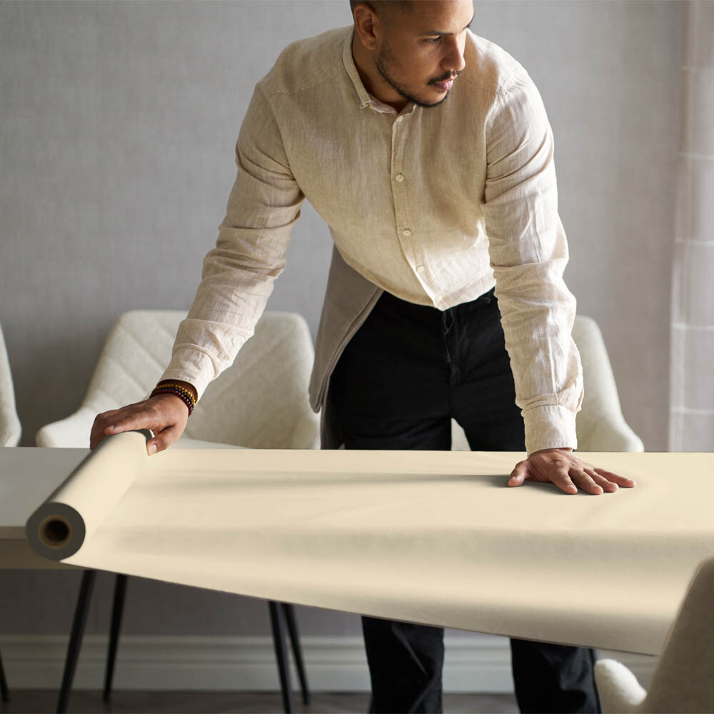 Dunicel-Tischdeckenrollen UNI - 25 lfm Cream Dunicel-Tischdeckenrollen UNI - 25 lfm Cream