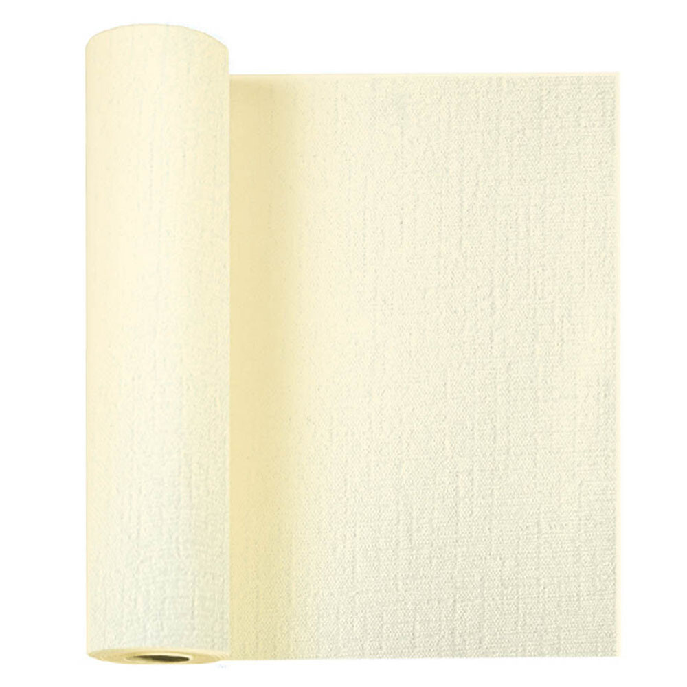 Dunicel-Tischläufer - Tete-a-Tete - Uni Premium Evolin Cream