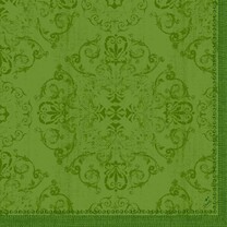 Dunilin Serviette Opulent Leaf Green Dunilin Serviette Opulent Leaf Green