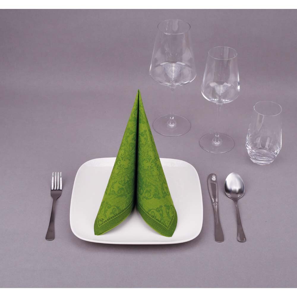 Dunilin Serviette Opulent Leaf Green