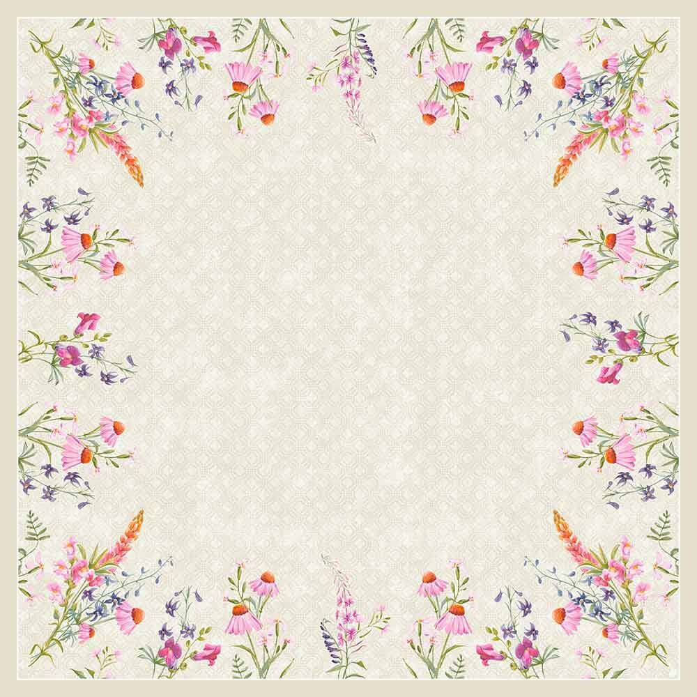 Duni Dunisilk Mitteldecken 84 x 84 cm Floret
