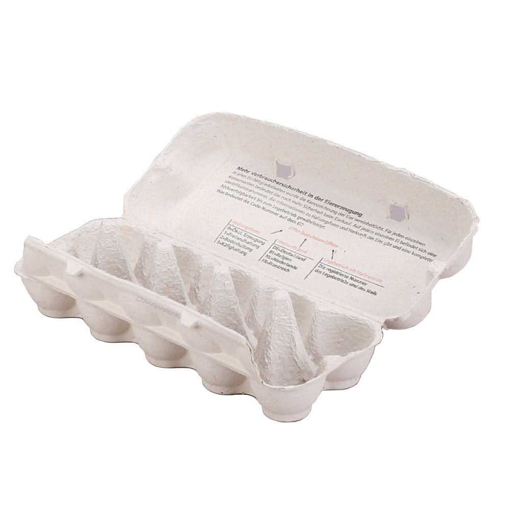 Eierverpackungen mit Neutraldruck 10er Eierverpackungen mit Neutraldruck 10er