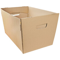 Einkaufsbox braun 400 x 270 x 270 mm Einkaufsbox braun 400 x 270 x 270 mm