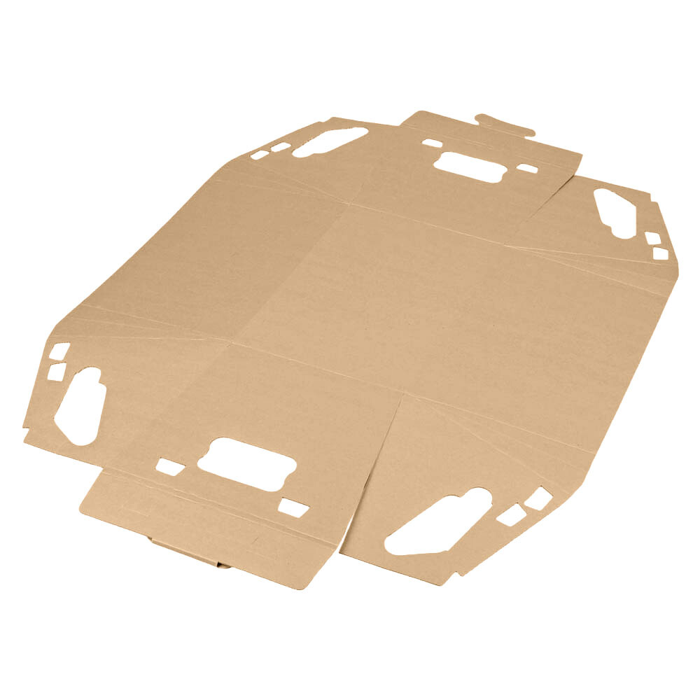 Einkaufsbox braun 400 x 270 x 270 mm Einkaufsbox braun 400 x 270 x 270 mm