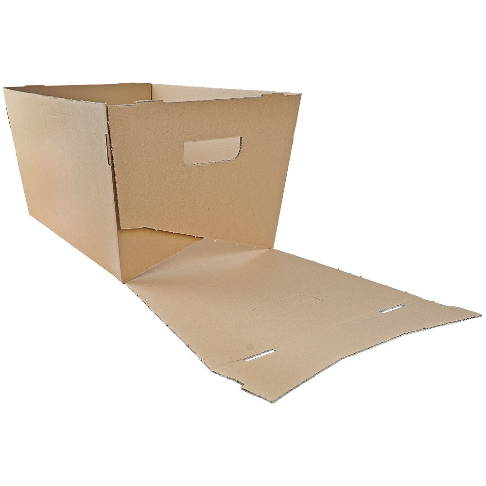 Einkaufsbox braun 400 x 270 x 270 mm Einkaufsbox braun 400 x 270 x 270 mm
