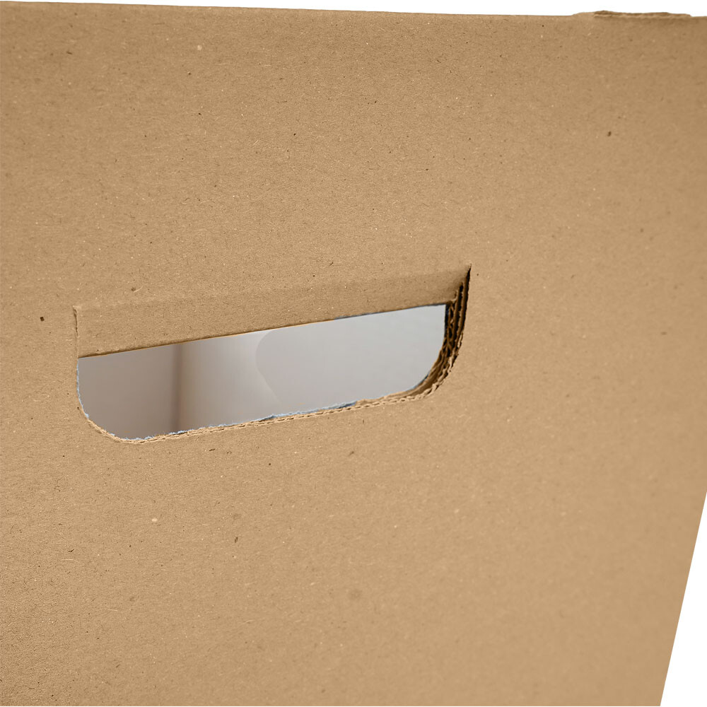 Einkaufsbox braun 400 x 270 x 270 mm Einkaufsbox braun 400 x 270 x 270 mm