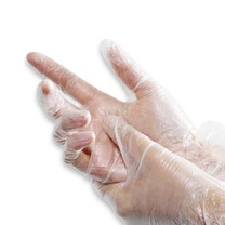 Einmal-Handschuhe PE Herrengröße transparent Einmal-Handschuhe PE Herrengröße transparent