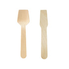 Eisbesteck aus Holz natur Eisbesteck aus Holz natur