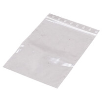 Druckverschlussbeutel transparent 160x220x0.050 mm