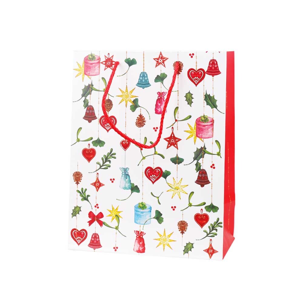 Exclusiv Geschenktragetasche Weihnachtsmotive mittel Exclusiv Geschenktragetasche Weihnachtsmotive mittel