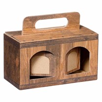 Feinkost-Tragekarton Gourmet Vintage 2er klein