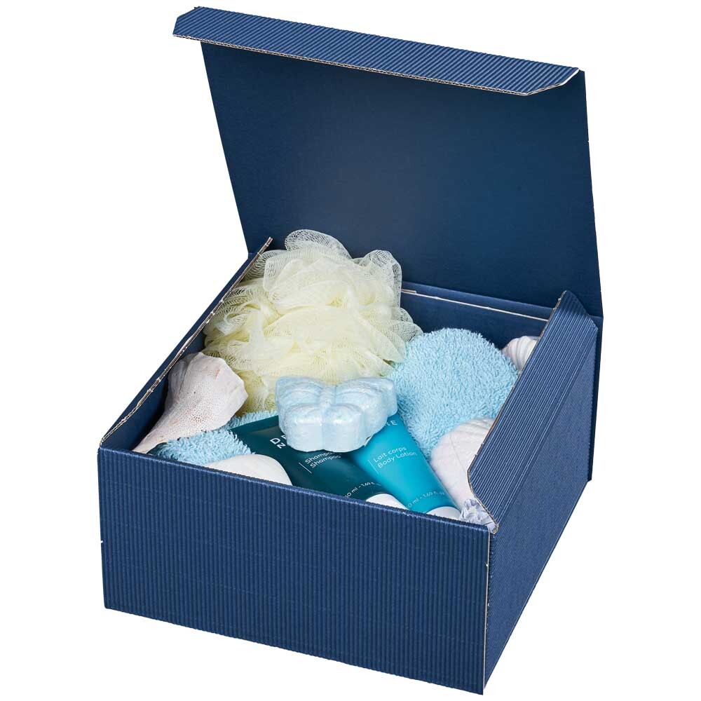 Feinkostkarton Allround blau