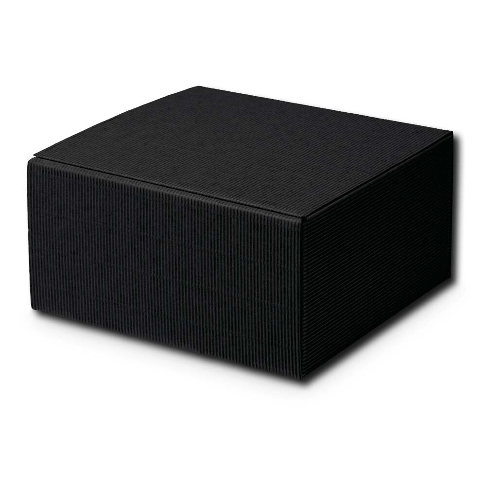 Feinkostkarton Geschenkkarton und Präsentkarton Allround Schwarz