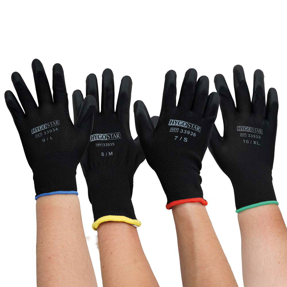 Feinstrickhandschuhe Nylon Größe 7 S Feinstrickhandschuhe Nylon Größe 7 S