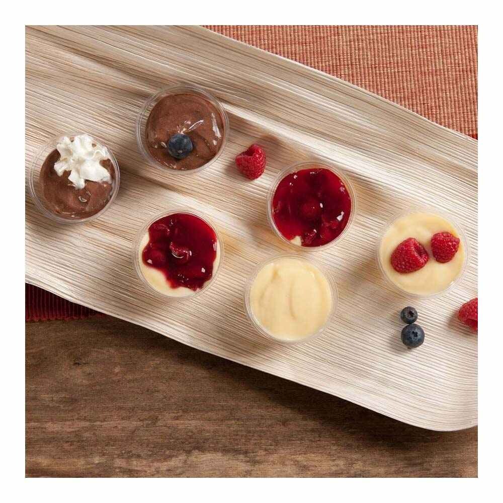 Fingerfood - Schiffchen aus Palmblatt lang Fingerfood - Schiffchen aus Palmblatt lang