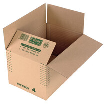 Fix-Aufrichtekarton aus stabiler Wellpappe braun PC K13.04 Fix-Aufrichtekarton aus stabiler Wellpappe braun PC K13.04