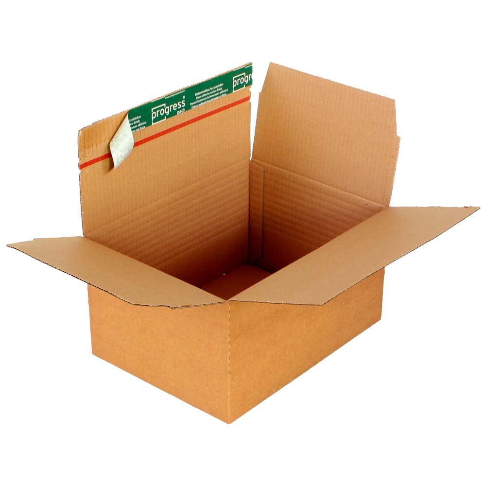 Fix-Aufrichtekartons mit Selbstklebeverschluss PP K14.04 Fix-Aufrichtekartons mit Selbstklebeverschluss PP K14.04