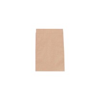 Flachbeutel braun aus Kraftpapier 85 x 117  16 mm
