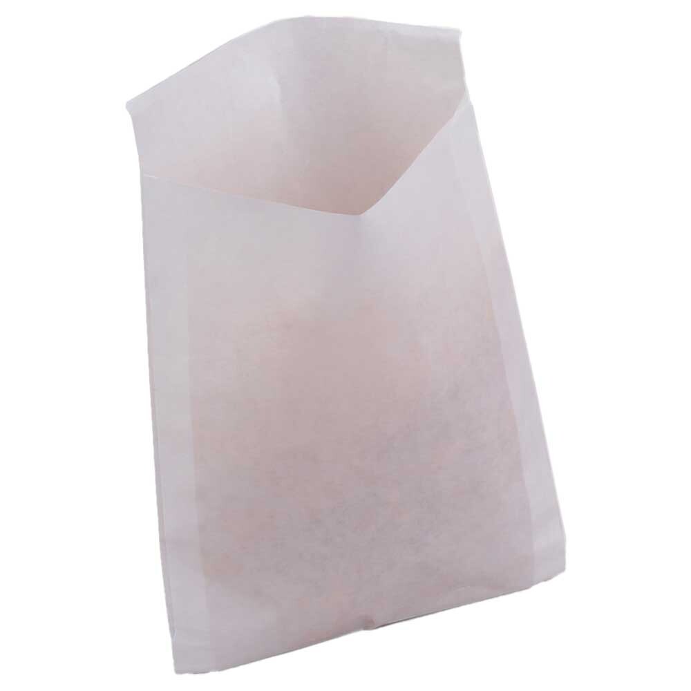 Flachbeutel weiß aus Kraftpapier 165 x 215  20 mm