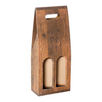 Flaschen-Tragekarton Vintage 2er Flaschen-Tragekarton Vintage 2er