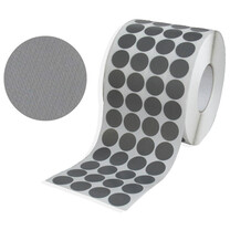 Gewebeklebepunkt silber selbstklebend