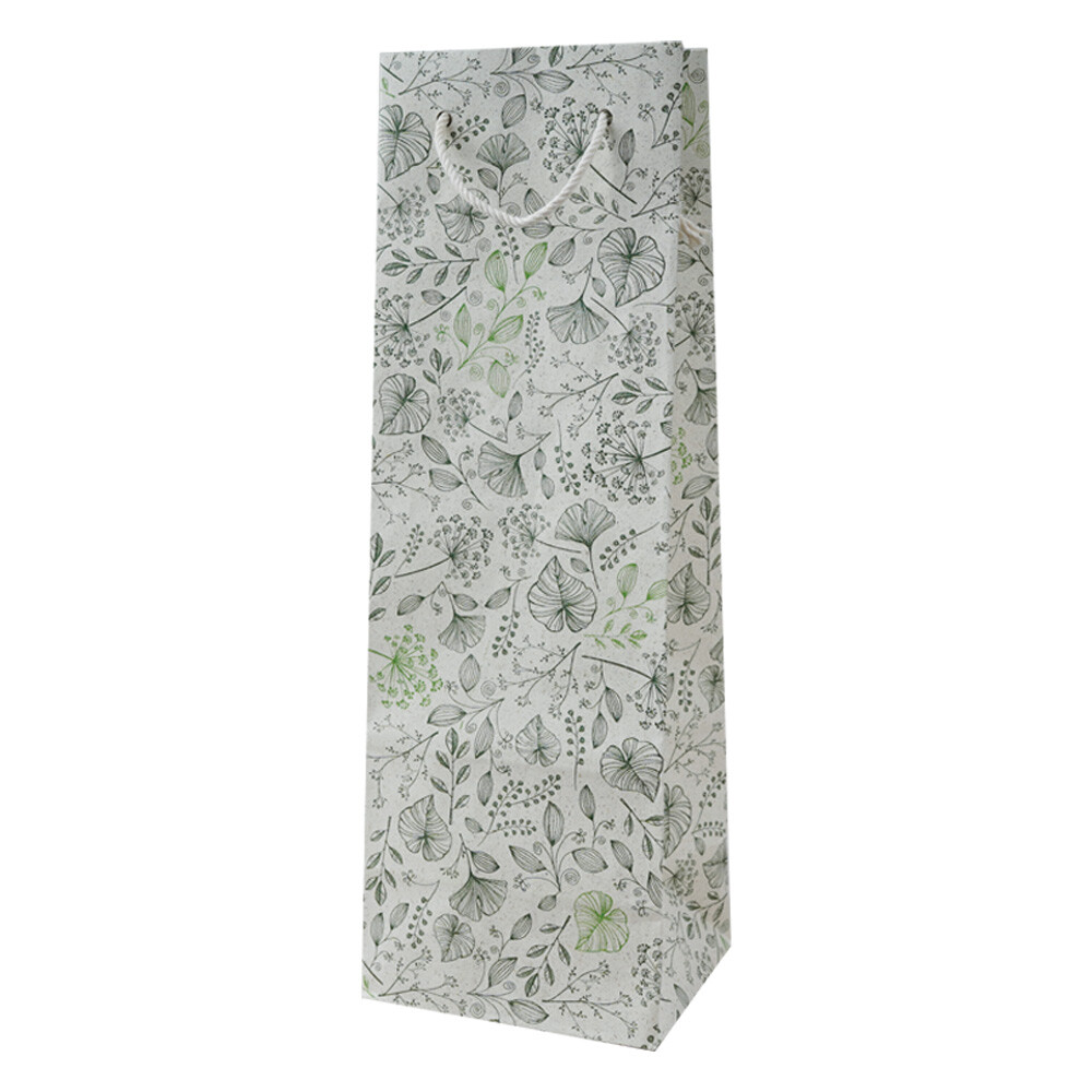 Geschenk-Tragetasche Graspapier Botanic 1er Geschenk-Tragetasche Graspapier Botanic 1er