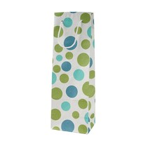 Geschenk-Tragetasche Graspapier Bubbles 1er