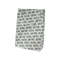 Geschenk-Tragetasche Graspapier Lebe Liebe Lache groß