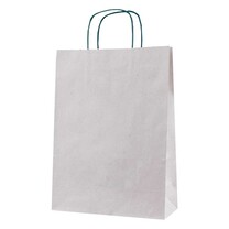 Geschenk-Tragetasche Graspapier ohne Druck groß Geschenk-Tragetasche Graspapier ohne Druck groß