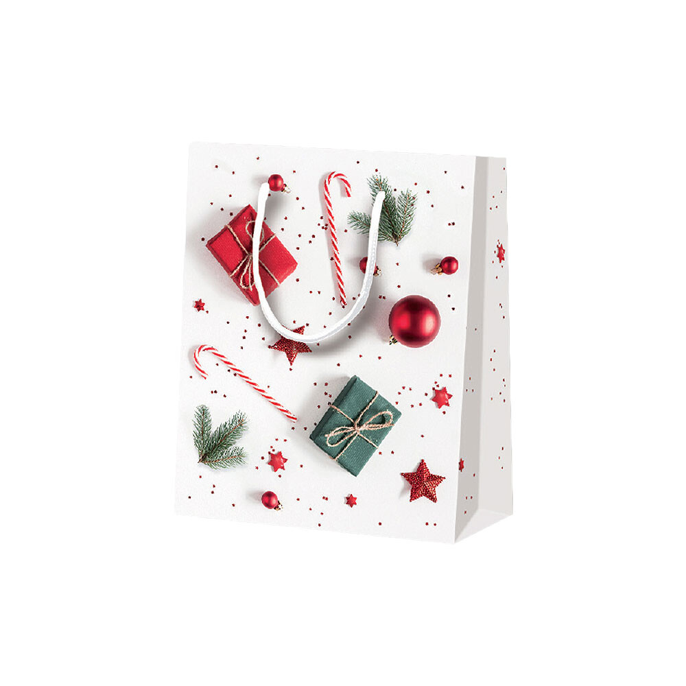 Geschenk-Tragetasche Weihnachtspräsente-Kugeln kleinste Präsente Geschenk-Tragetasche Weihnachtspräsente-Kugeln kleinste Präsente