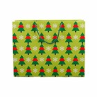 Geschenk-Tragetaschen - grün glänzend - Weihnachten