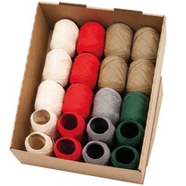 Geschenkbänder Eiknäuel Unifarben sortiert
