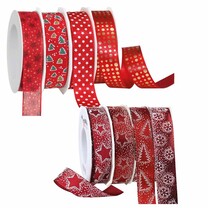Geschenkbänder rot - Weihnachten Geschenkbänder rot - Weihnachten