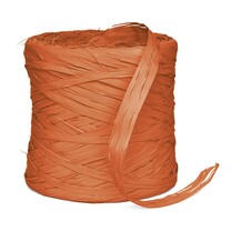 Geschenkbast - Raphia Orange