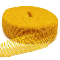 Geschenkband Jute senfgelb Geschenkband Jute senfgelb