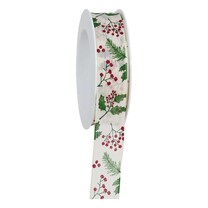 Geschenkband Naturfarben Zweige/Beeren Geschenkband Naturfarben Zweige/Beeren